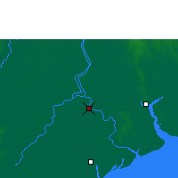 Nearby Forecast Locations - Maubin - mapa