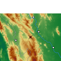 Nearby Forecast Locations - Doi Mu Soe Agromet - mapa