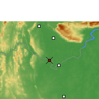 Nearby Forecast Locations - Wientian - mapa