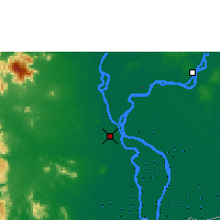 Nearby Forecast Locations - Phnom Penh - mapa