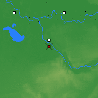 Nearby Forecast Locations - Qian Gorlos - mapa