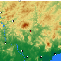 Nearby Forecast Locations - Qinglong - mapa