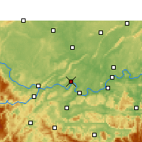 Nearby Forecast Locations - Nanxi/SCH - mapa