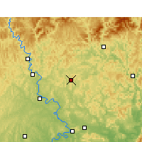 Nearby Forecast Locations - Yilong - mapa