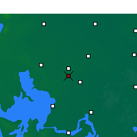 Nearby Forecast Locations - Qingjiang - mapa