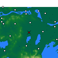 Nearby Forecast Locations - Jintan - mapa