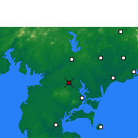 Nearby Forecast Locations - Suixi/GUD - mapa