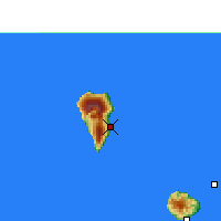 Nearby Forecast Locations - La Palma - mapa