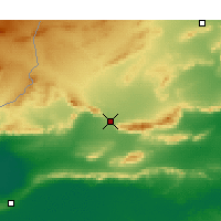 Nearby Forecast Locations - Kafsa - mapa
