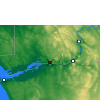 Nearby Forecast Locations - Boma - mapa
