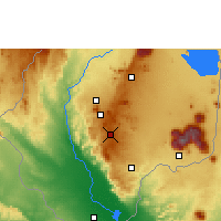 Nearby Forecast Locations - Bvumbwe - mapa