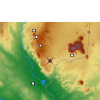 Nearby Forecast Locations - Thyolo - mapa