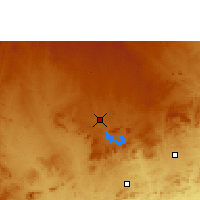 Nearby Forecast Locations - Masvingo - mapa