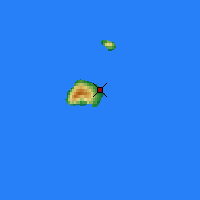 Nearby Forecast Locations - Wyspa Mariona - mapa