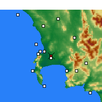 Nearby Forecast Locations - Norwood - mapa