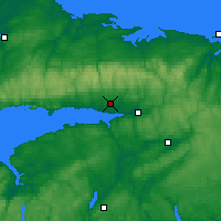 Nearby Forecast Locations - Debert - mapa