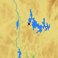 Nearby Forecast Locations - Bonnard - mapa