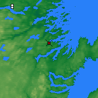 Nearby Forecast Locations - Tera Nova - mapa