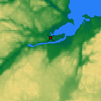 Nearby Forecast Locations - Goose - mapa