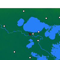 Nearby Forecast Locations - Nowy Orlean - mapa