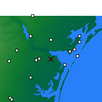 Nearby Forecast Locations - Corpus Christi - mapa