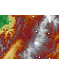 Nearby Forecast Locations - Popayán - mapa