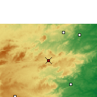 Nearby Forecast Locations - Caruaru - mapa