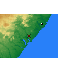 Nearby Forecast Locations - Maceió - mapa