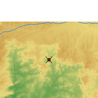 Nearby Forecast Locations - Poxoréo - mapa