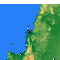 Nearby Forecast Locations - Concepción - mapa
