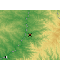 Nearby Forecast Locations - Eldorado - mapa