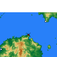 Nearby Forecast Locations - Rakiraki - mapa