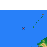 Nearby Forecast Locations - Viwa Wyspa - mapa
