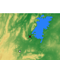 Nearby Forecast Locations - Argyle Aero. - mapa