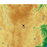 Nearby Forecast Locations - Goulburn - mapa