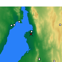 Nearby Forecast Locations - Port Pirie Port lotniczy - mapa