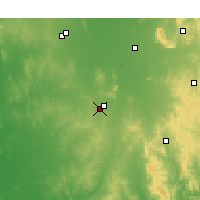 Nearby Forecast Locations - Temora - mapa