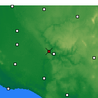 Nearby Forecast Locations - Casterton - mapa