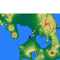 Nearby Forecast Locations - Sangley Point NAS - mapa