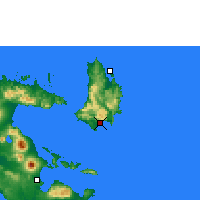 Nearby Forecast Locations - Virac - mapa