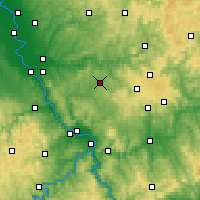 Nearby Forecast Locations - Altenkirchen - mapa