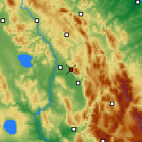 Nearby Forecast Locations - Asyż - mapa