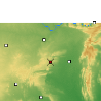 Nearby Forecast Locations - Bethamcherla - mapa