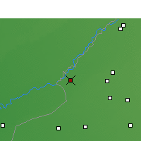 Nearby Forecast Locations - Fazilka - mapa