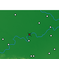 Nearby Forecast Locations - Ghazipur - mapa