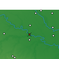 Nearby Forecast Locations - Hamirpur - mapa