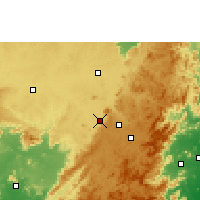 Nearby Forecast Locations - Jeypore - mapa