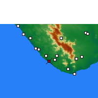 Nearby Forecast Locations - Kollankodu - mapa