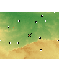 Nearby Forecast Locations - Pachora - mapa