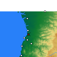 Nearby Forecast Locations - Pardi - mapa